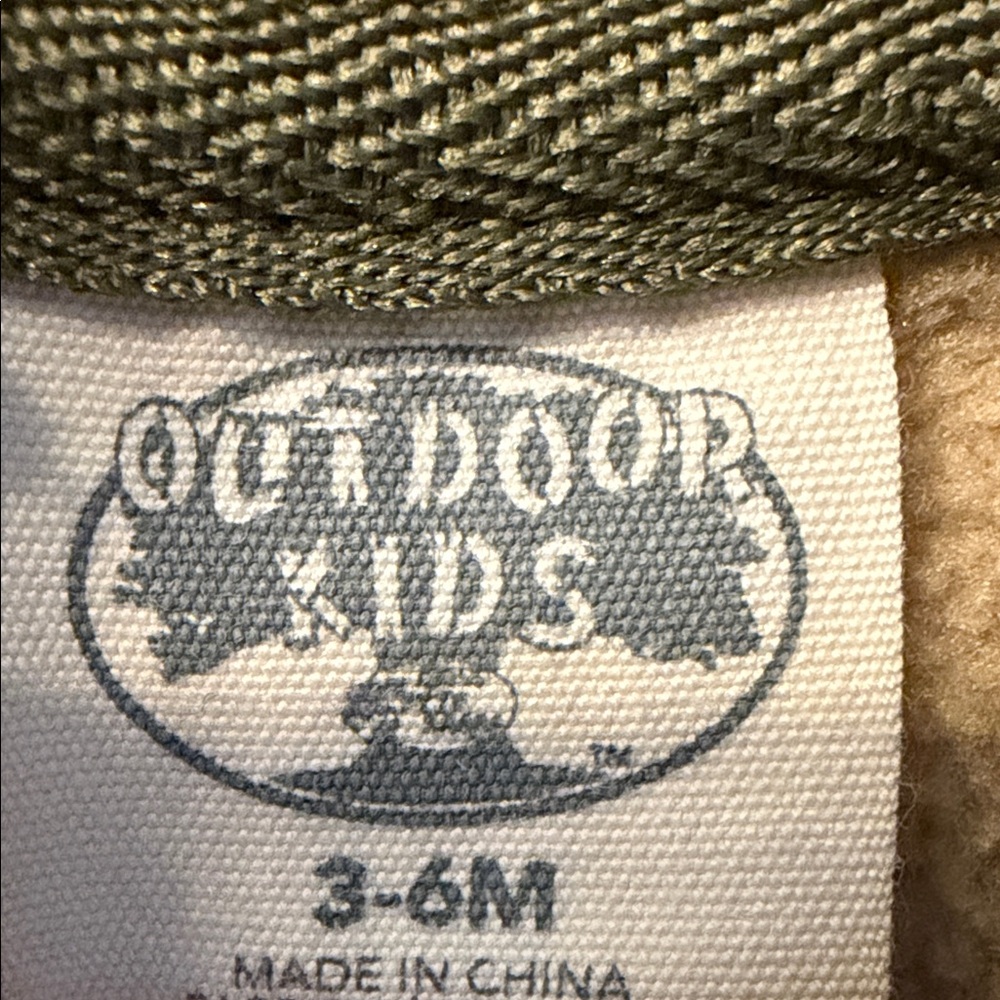 Outdoor Kids Green Sherpa Hoodie - Picture 2 of 6